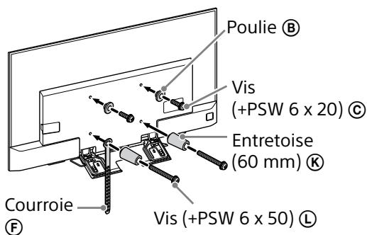 SONY KD65XD8505B - Montage standard (2-a) - 1