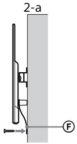 SONY KD65XD8505B - Preventing the bottom of the TV from shifting. - 1