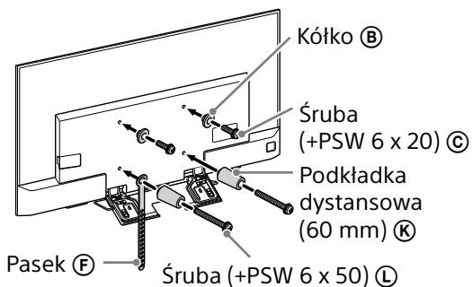 SONY KD65XD8505B - Standardowy montaż (2-a) - 1