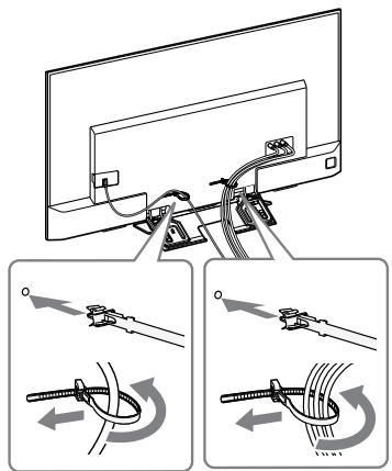 SONY KD65XD8505B - Spojte kabely. - 1