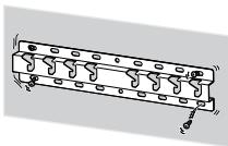 SONY KD65XD8505B - Instalati dispositivul de montare pe perete in condiţii de siguranta, urmânnd indicatorile din acest manual de instrutiuni. - 1