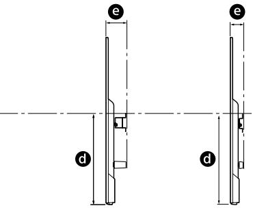 SONY KD65XD8505B - Scegliere la posizione di installmente. - 2