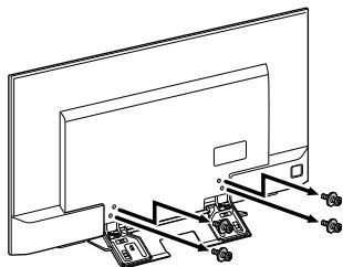 SONY KD65XD8505B - Afmonter tv'ets tv-fod. - 1