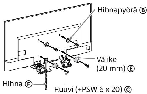 SONY KD65XD8505B - Huomautus - 2