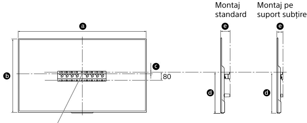 SONY KD65XD8505B - Stabiliti locaia de instalare. - 1