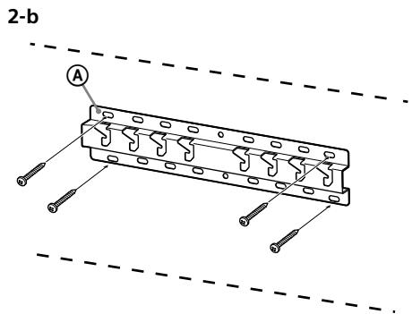 SONY KD65XD8505B - YCTAHOBka OCHOBaHnHa cTeHy - 2
