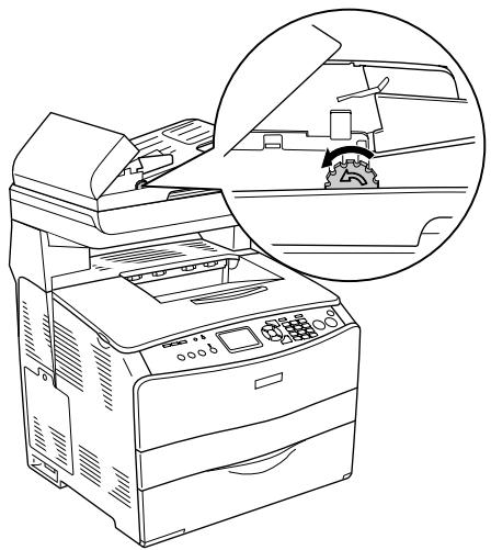 EPSON ACULASER CX21NFC - Bourrage de papier dans le chargeur automatique de documents - 3