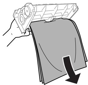 EPSON WORKFORCE WF-3540DTWF - Vastgelopen papier verwijderenuit het achterdeksel - 7