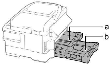 EPSON WORKFORCE WF-3540DTWF - Carga de papel en la cassette de papel - 1