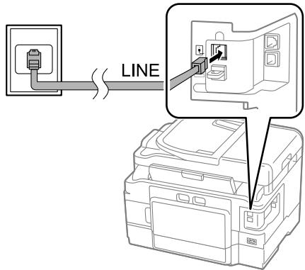 EPSON WORKFORCE WF-3540DTWF - Uso de la linea Telefonica solamente para fax - 2