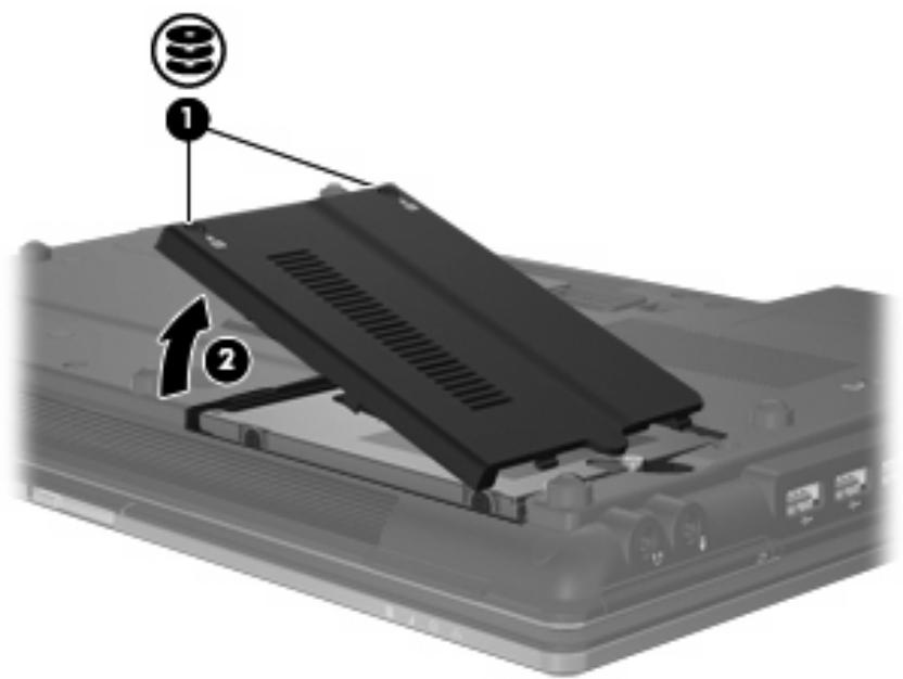 HP PROBOOK 470 G3 - Réinstallation du disque dur dans le compartiment du disque dur - 1