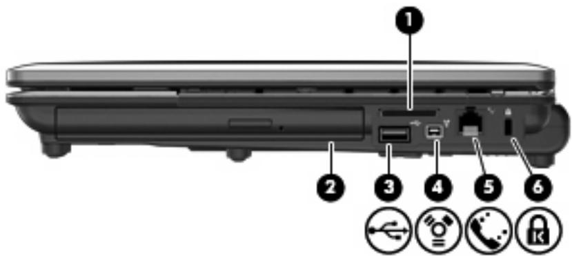 HP PROBOOK 470 G3 - Composants du côté droit - 2