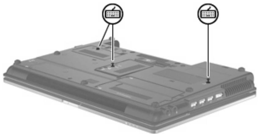 HP PROBOOK 470 G3 - Mise à niveau d'un module mémoire dans le compartiment principal de module mémoire - 1