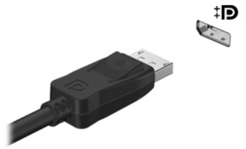HP PROBOOK 470 G3 - Utilisation du displayport - 1