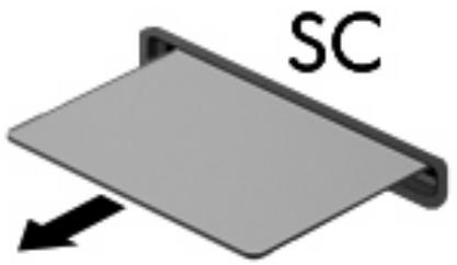 HP PROBOOK 470 G3 - Retrait d'une carte smart card - 1