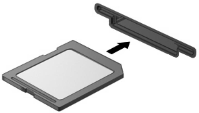 HP PROBOOK 470 G3 - Insertion d'une carte numérique - 1