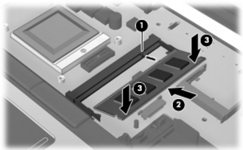 HP PROBOOK 470 G3 - Mise à niveau d'un module mémoire dans le compartiment principal de module mémoire - 4