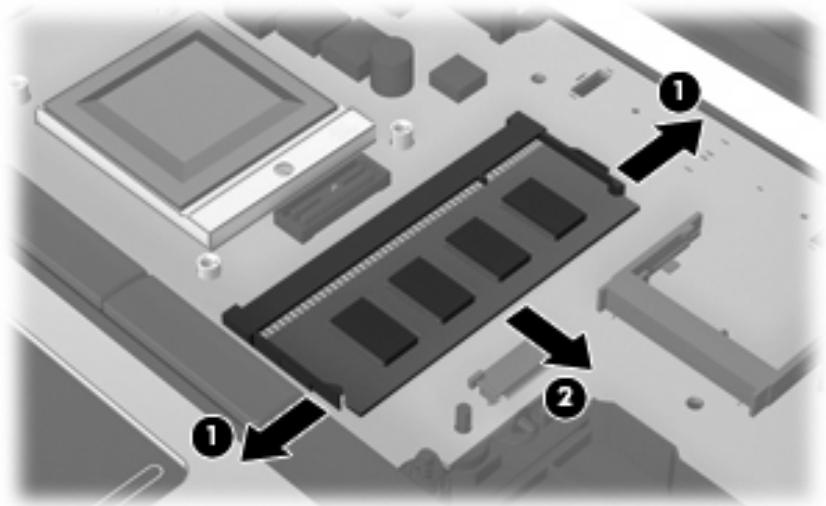 HP PROBOOK 470 G3 - Mise à niveau d'un module mémoire dans le compartiment principal de module mémoire - 3