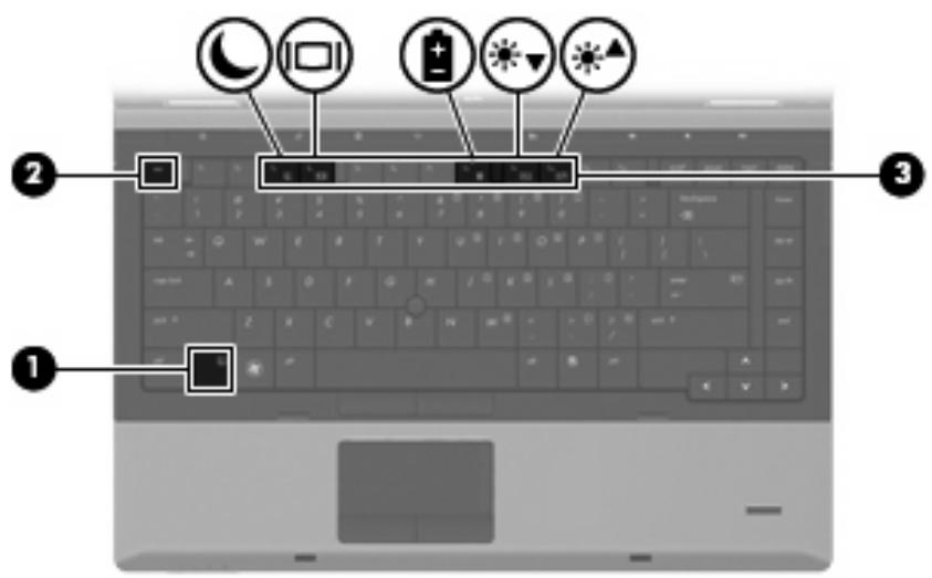 HP PROBOOK 470 G3 - Utilisation des touches d'activation - 2