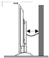 BRANDT B4300UHD - Positionner le téléviseur - 2