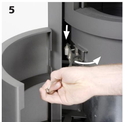 STUV 30-COMPACT - Ouverture du cendrier - 1