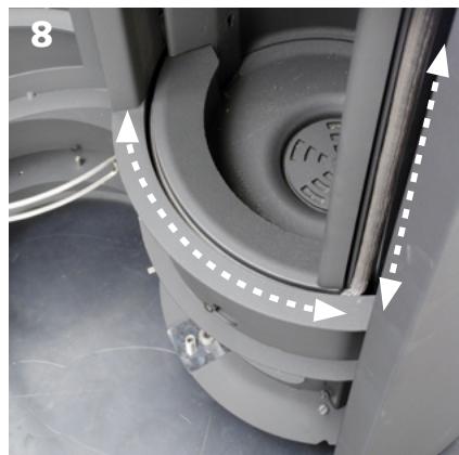 STUV 30-COMPACT - Verifier le joints du tambour - 8