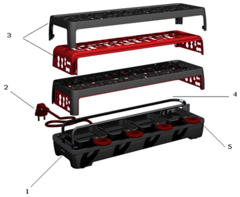 BRANDT RAC 2X4MG - a) Description de votre apparéil à raclette - 1