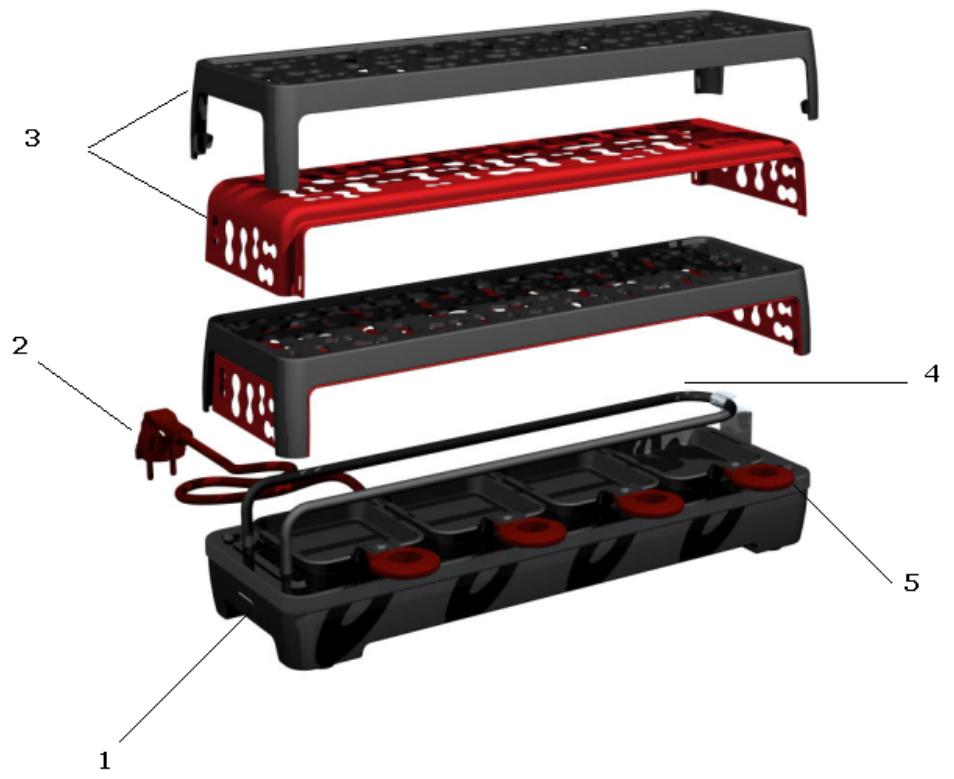 BRANDT RAC 2X4MG - a) Raclette description - 1