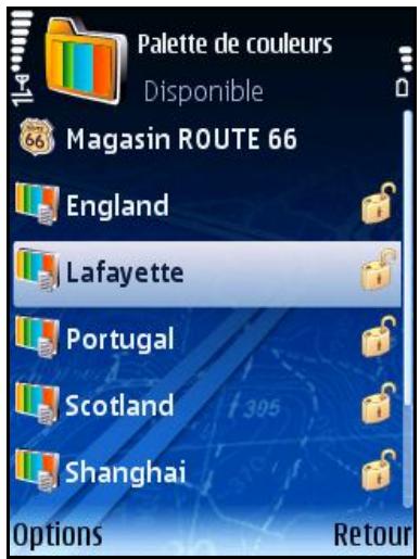 ROUTE 66 MOBILE 8 - Schémas des couleurs - 3