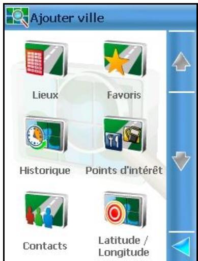 ROUTE 66 MOBILE 8 - Ajouter une ville (par la recherche) - 2