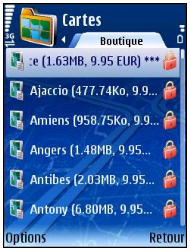 ROUTE 66 MOBILE 8 - Modifier carte en cours - 1