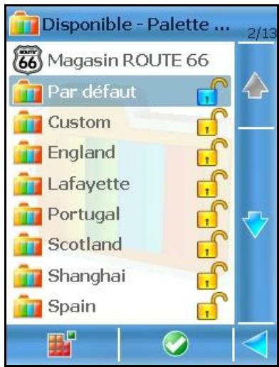 ROUTE 66 MOBILE 8 - Schémas des couleurs - 4