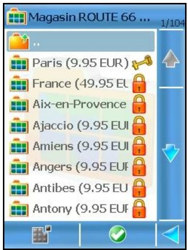 ROUTE 66 MOBILE 8 - Localiser les cartes - 2
