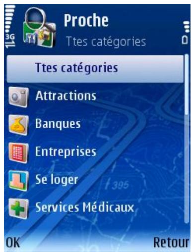 ROUTE 66 MOBILE 8 - Recherche - lieux à proximité - 1