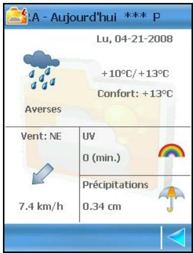 ROUTE 66 MOBILE 8 - La météo: aujourd'hui - 2