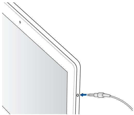 ASUS TRANSFORMER PAD TF103C-1B010A - Connexion de la prise audio - 1
