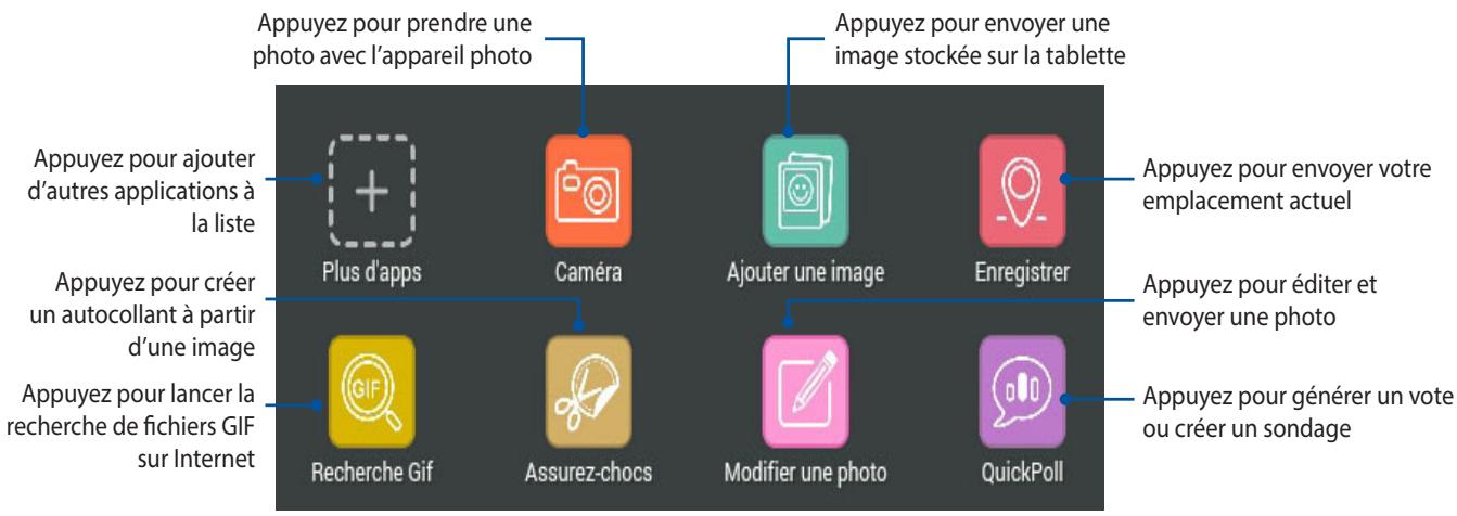 ASUS TRANSFORMER PAD TF103C-1B010A - Envoyer des messages multimédia - 1