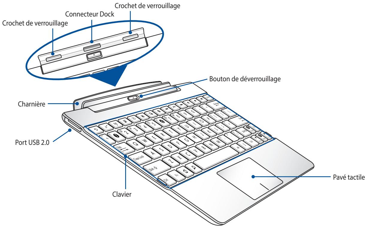 ASUS TRANSFORMER PAD TF103C-1B010A - Caracteristique du dock clavier - 1