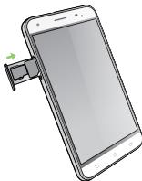 ASUS ZENFONE 3 ZE520KL - Push the tray to close it. - 1