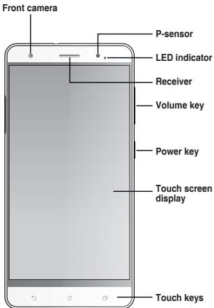 ASUS ZENFONE 3 ZE520KL - Front features - 1