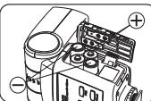 NISSIN SPEEDLIGHT DI622 - Insertion des piles - 2