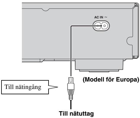 YAMAHA BDS673 - Ansluta nătkabeln - 1