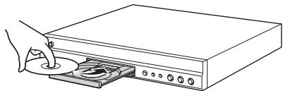YAMAHA BDS673 - Chargement d'un disque - 1