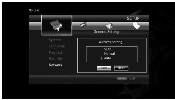 YAMAHA BD-S677 NOIR - Impostazione connessione wireless - 3