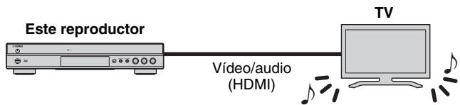 YAMAHA BD-S677 NOIR - Uso de video/ audio solo con un televisor - 1