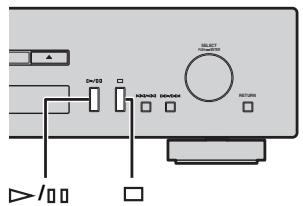 YAMAHA CD-N500 - Wanner het afspelen start, gebrukt u de volgende knoppen om de gewenste functies te bedieren. - 1