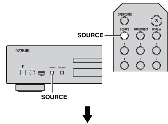 YAMAHA CD-N500 - Riproduzione di un CD - 1