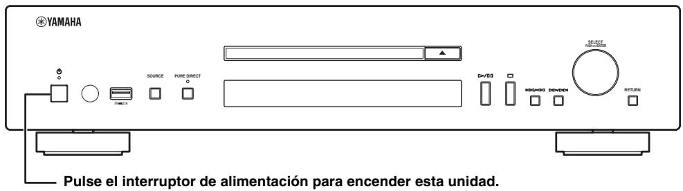 YAMAHA CD-N500 - Encendido de estaunities - 1