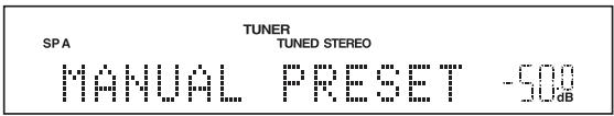YAMAHA R-S300 - Drucken Sie MEMORY an der Frontblende. - 1