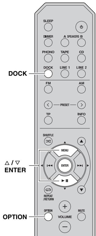 YAMAHA R-S300 - Playing back Bluetooth™ components - 2